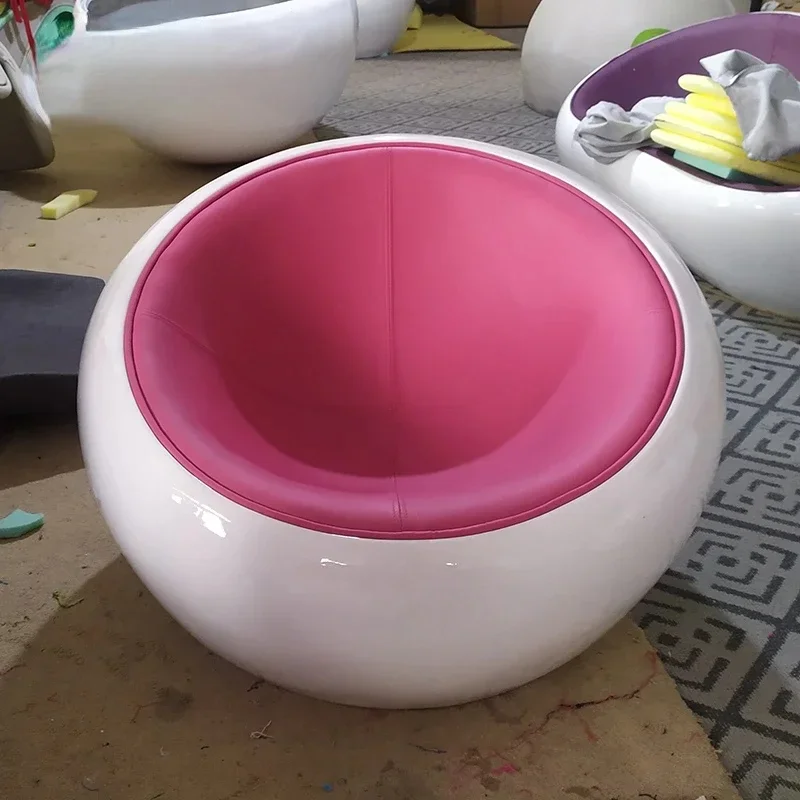 

Customized Hemisphere Chair Single Sofa Bubble Moon Design Tatami Lazy Living Room Furniture