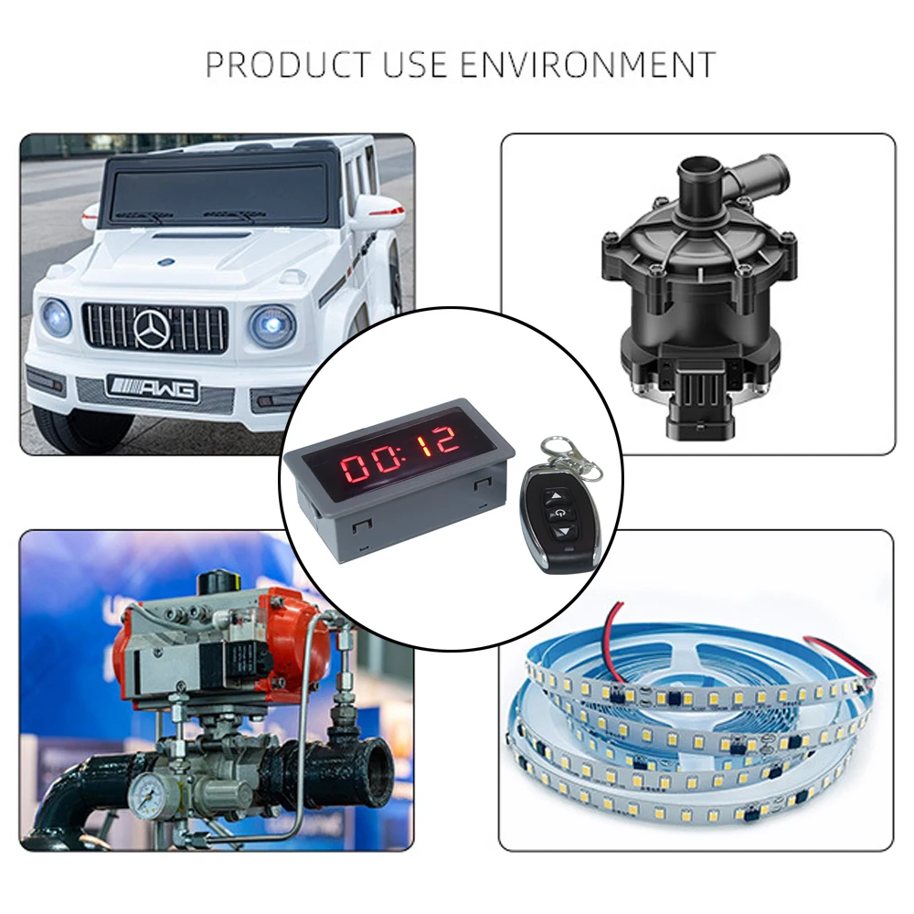 DC6V-30V Remote Control Timing Switch Delay Module Stroller Timer Intelligent Remote Control Timer Support Learning Code Pairing