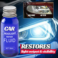 Car Headlight Repair Liquid Head Light Polishing Anti-scratch And Maintenance Kit Headlight Assembly Refurbished Car Accessory