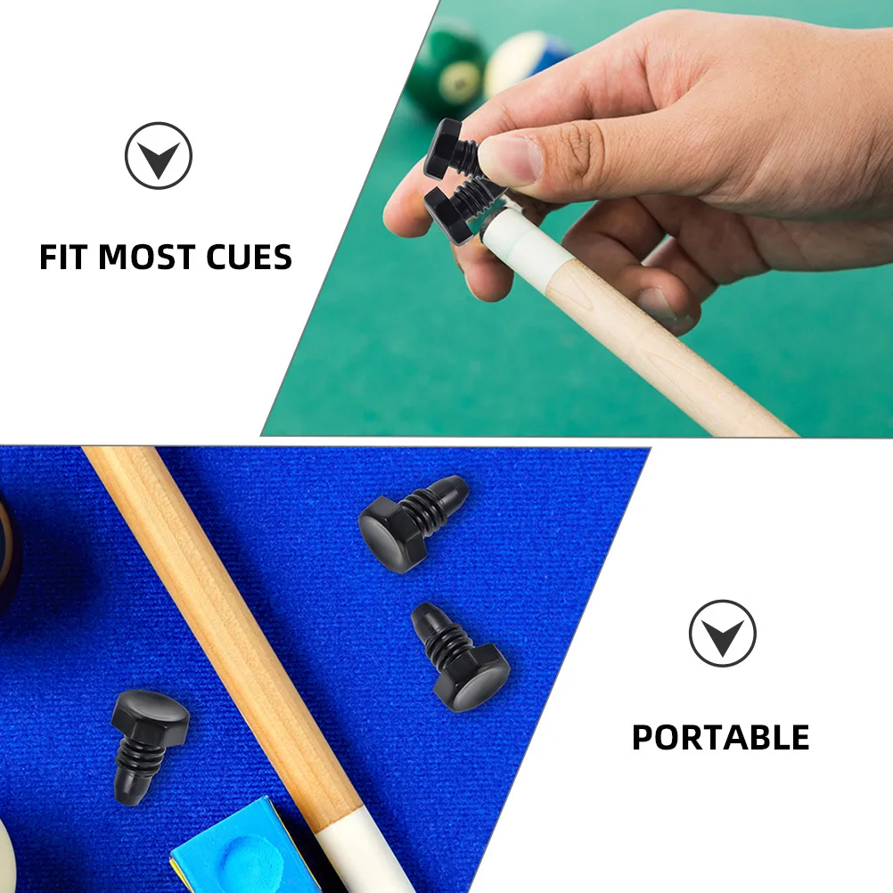 

6Pcs Billiard Cue Bottom Protection Plug Protective Plug for Cue Keeps Investment Safe during Storage Protective