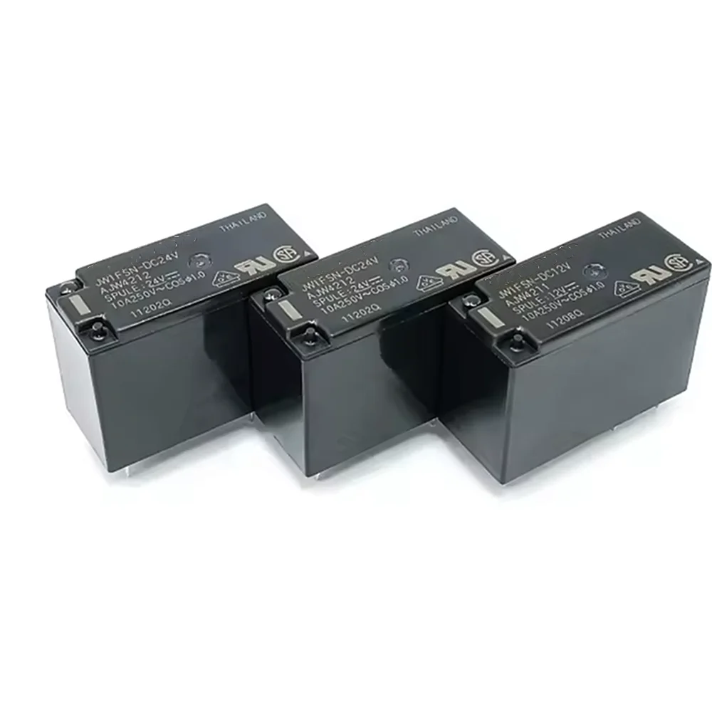 5 pieces JW1FSN-DC5V JW1FSN-DC12V JW1FSN-DC24V Power Relay 10A 250VAC 5 Pins