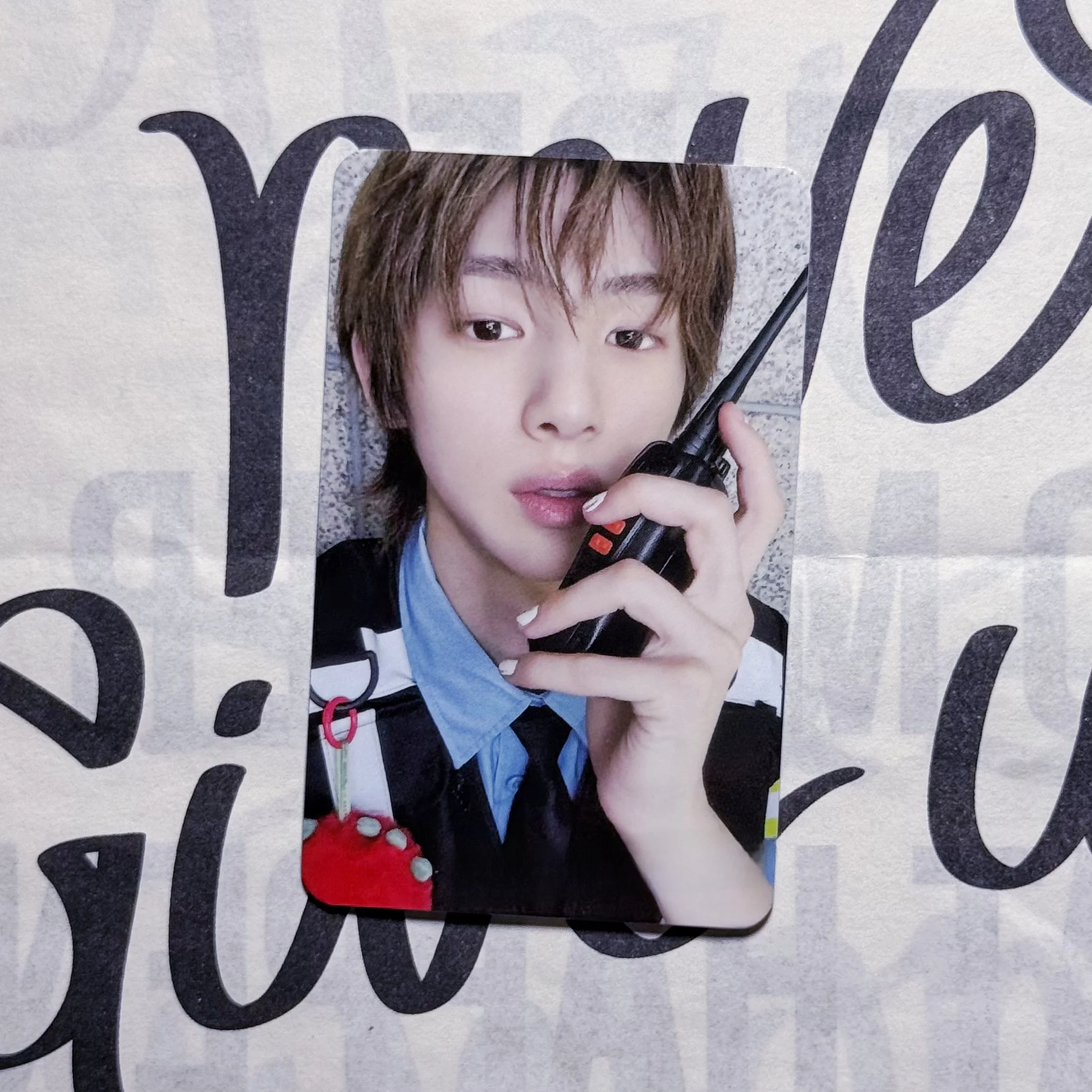 cartao-cortis-gold-lucky-card-hello-live-walkie-talkie-main-trainer-card-estilo-coreano-suprimentos-para-festivais-prese