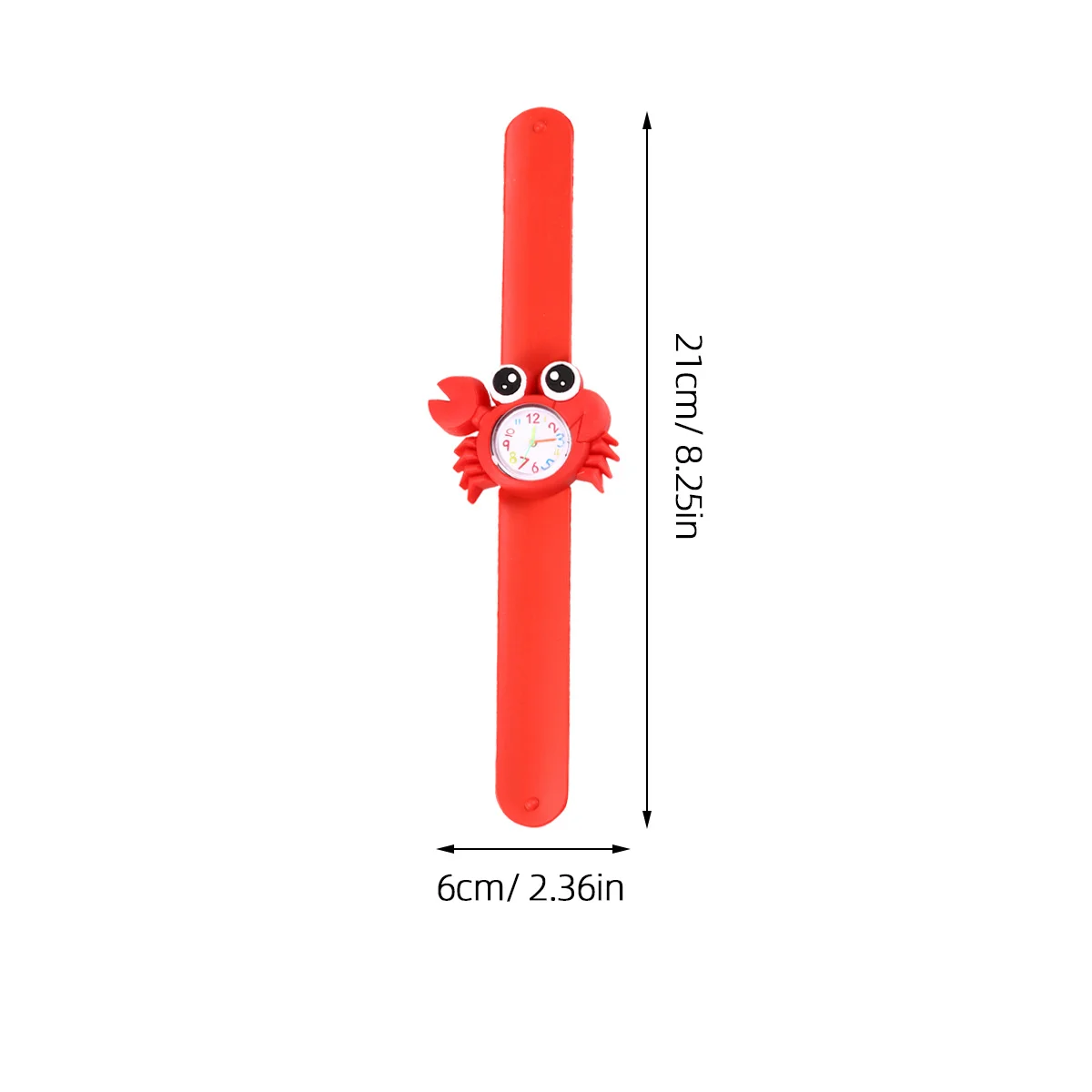 2Pcs Children Watch Marine Animal Cartoon Design Red Crab Green Sea Turtle Creative Kids Wrist Watch Birthday Gift Baby Shower