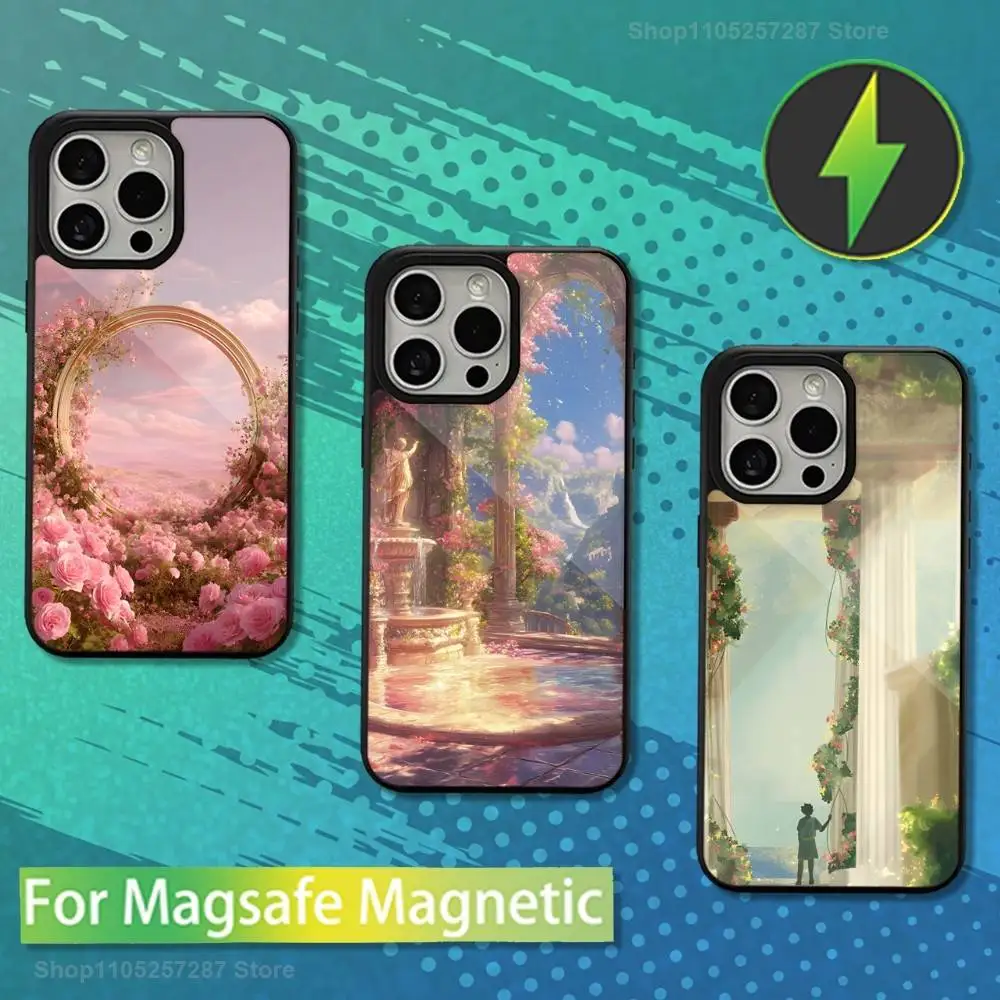 

Ancient Greek Romantic Art For iPhone 12,14,11,15,13,16,17,For Magsafe,Plus,Mini, Pro,Max,Magnetic Wireless Charging Case