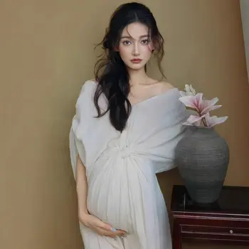 12 最佳銷售 白色孕婦裝，適合拍照 - №6