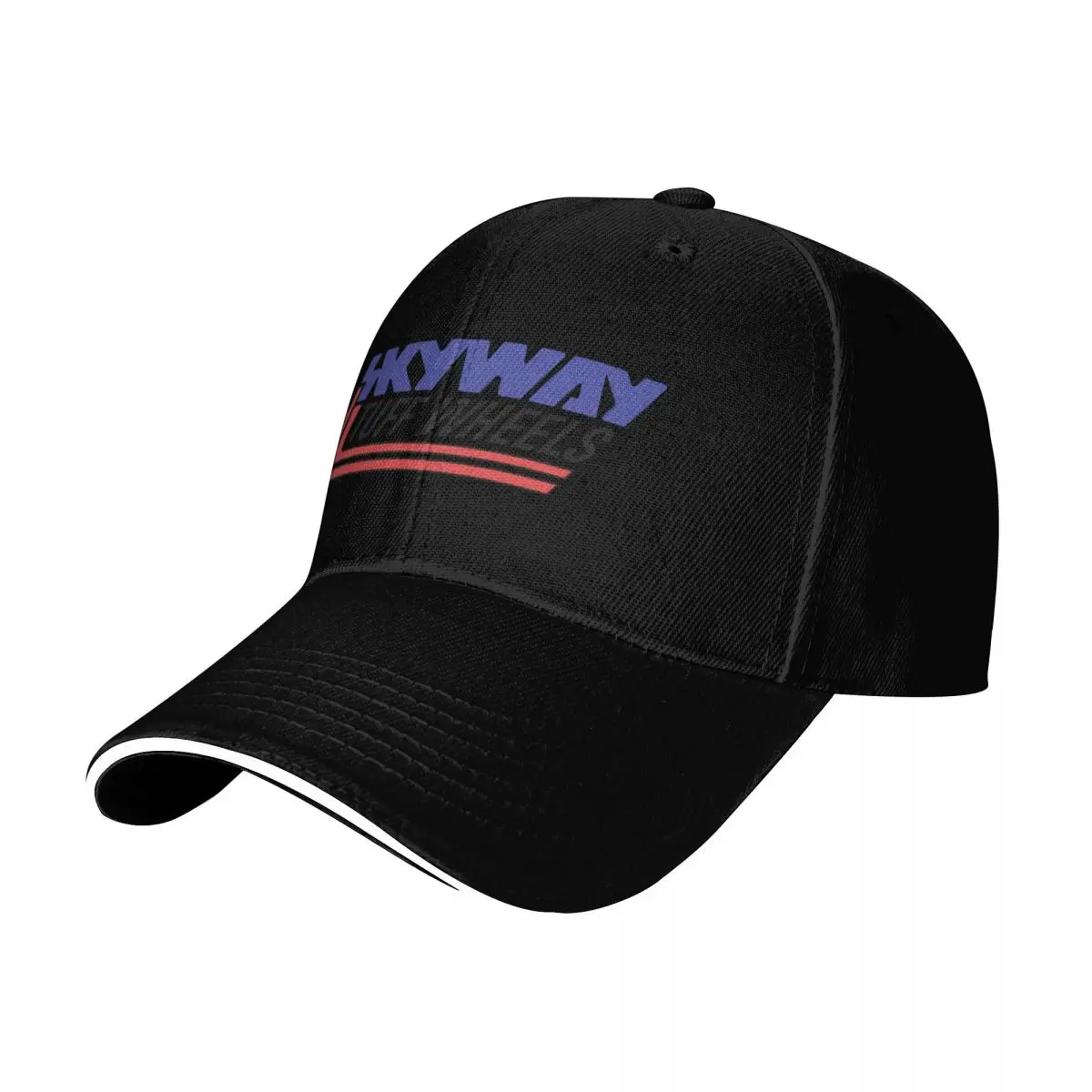 SKYWAY TUFF WHEELS blue/red- Old School BMX Baseball Cap Golf Wear derby hat For Women Men's