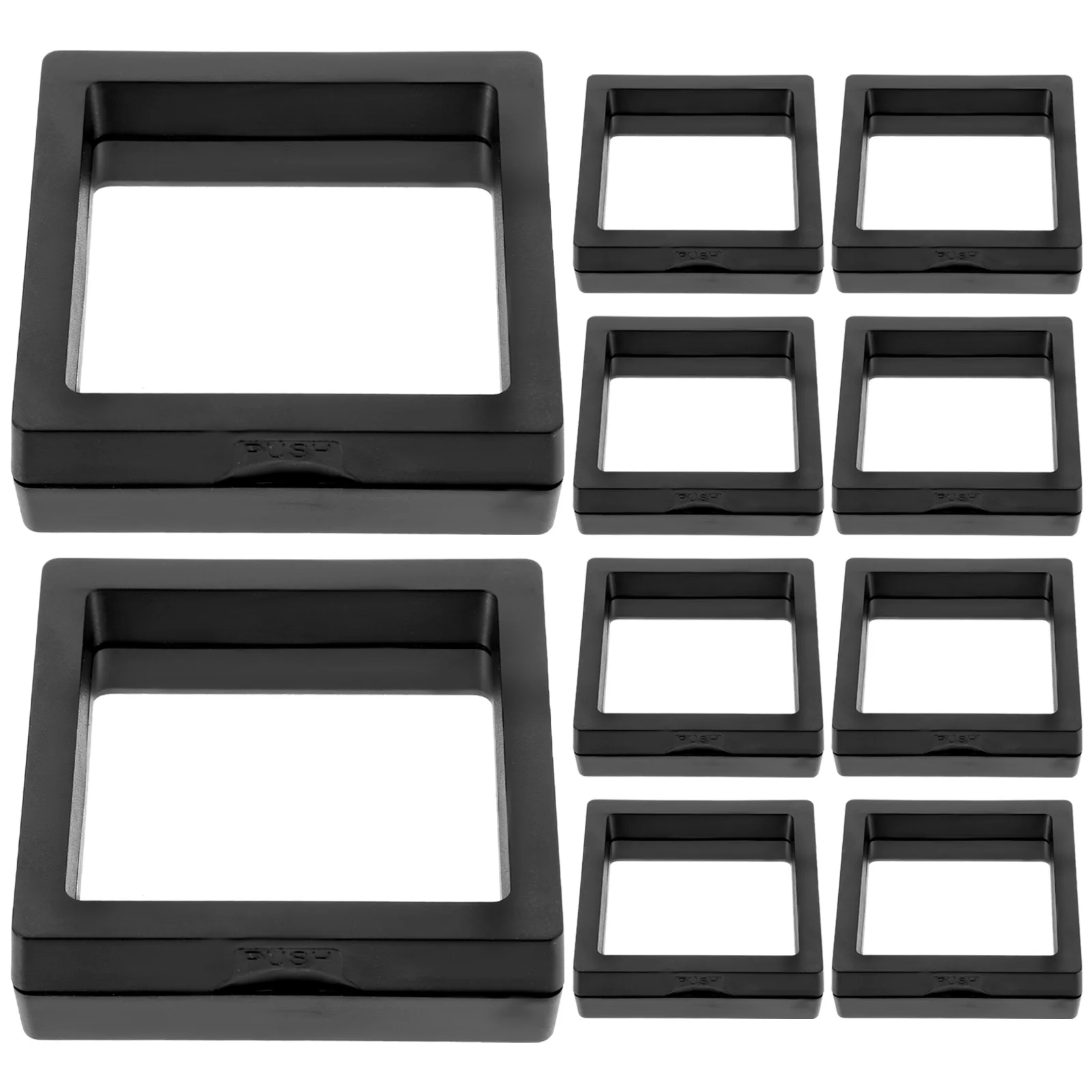 

10Pcs Transparent Earrings Display Racks Jewelry Organizer Storage Stand Practical Jewelry Storage Rack for Vanity