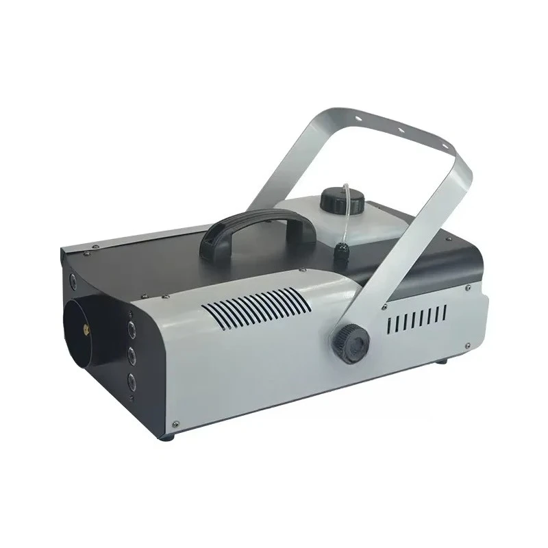 1800W Small Portable Fog Machine Stage Spray Wedding Smoke Maker Bar LED Constant Temperature 110-220V
