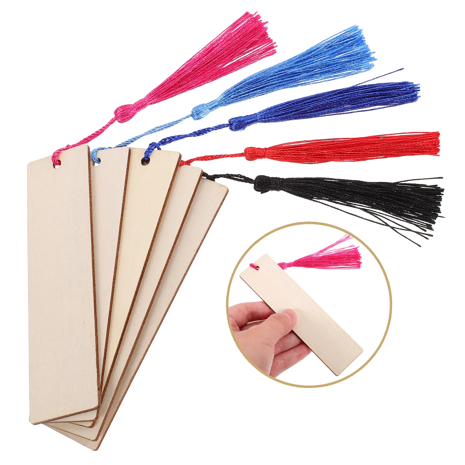 

Blank Bookmark Set Markers Bookmarks to Decorate Diy Creative Craft Unfinished Tags