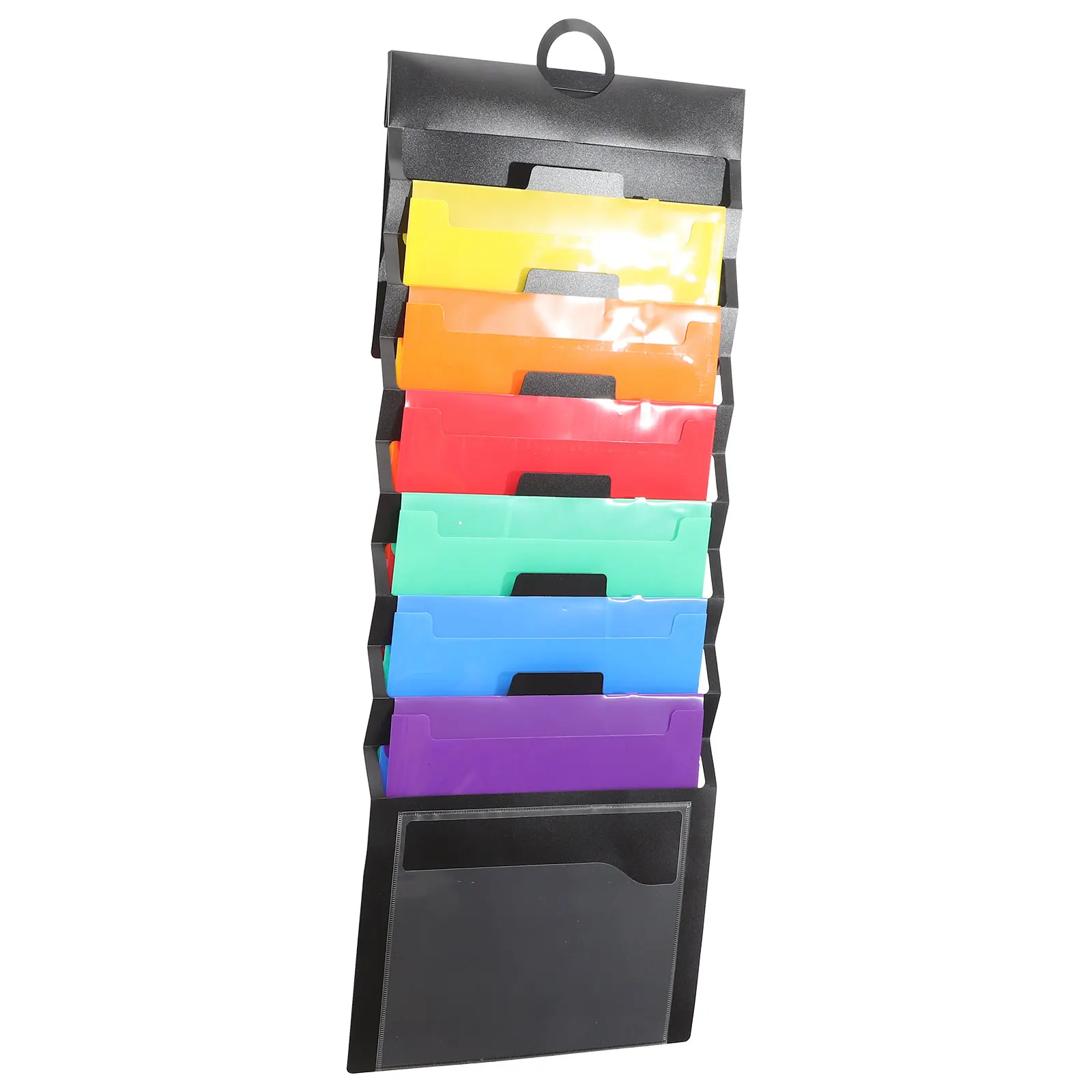 

Wall Mountable File Folder PP Expandable Storage Organizer Portable Hanging Document Holder Multi Layer For Home Office