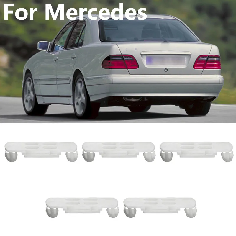 5Pcs Side Sills Trim Fastening Clip For Mercedes W210 S210 Car Accessories A002988378