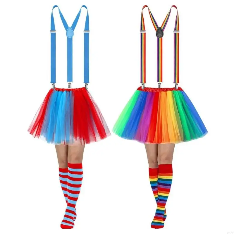 

DXAE Colorful Fashionable Short Skirt Soft Tulle Skirt Ballet Princess Dresses