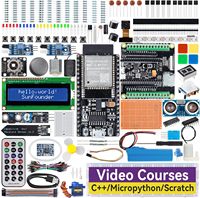 SunFounder ESP32 Ultimate Starter Kit (Compatiple with Arduino), Python C Scratch, Video Courses, IoT for Beginners Engineers