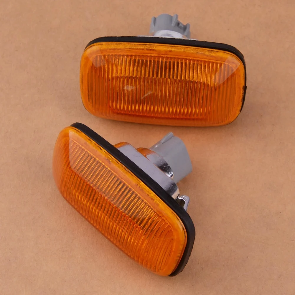 2 sztuk błotnik Turn Signal lampa obrysowa lewa światło do toyoty Land Cruiser 80 1990-1997 100 1998 - 2004 2005 2006 2007