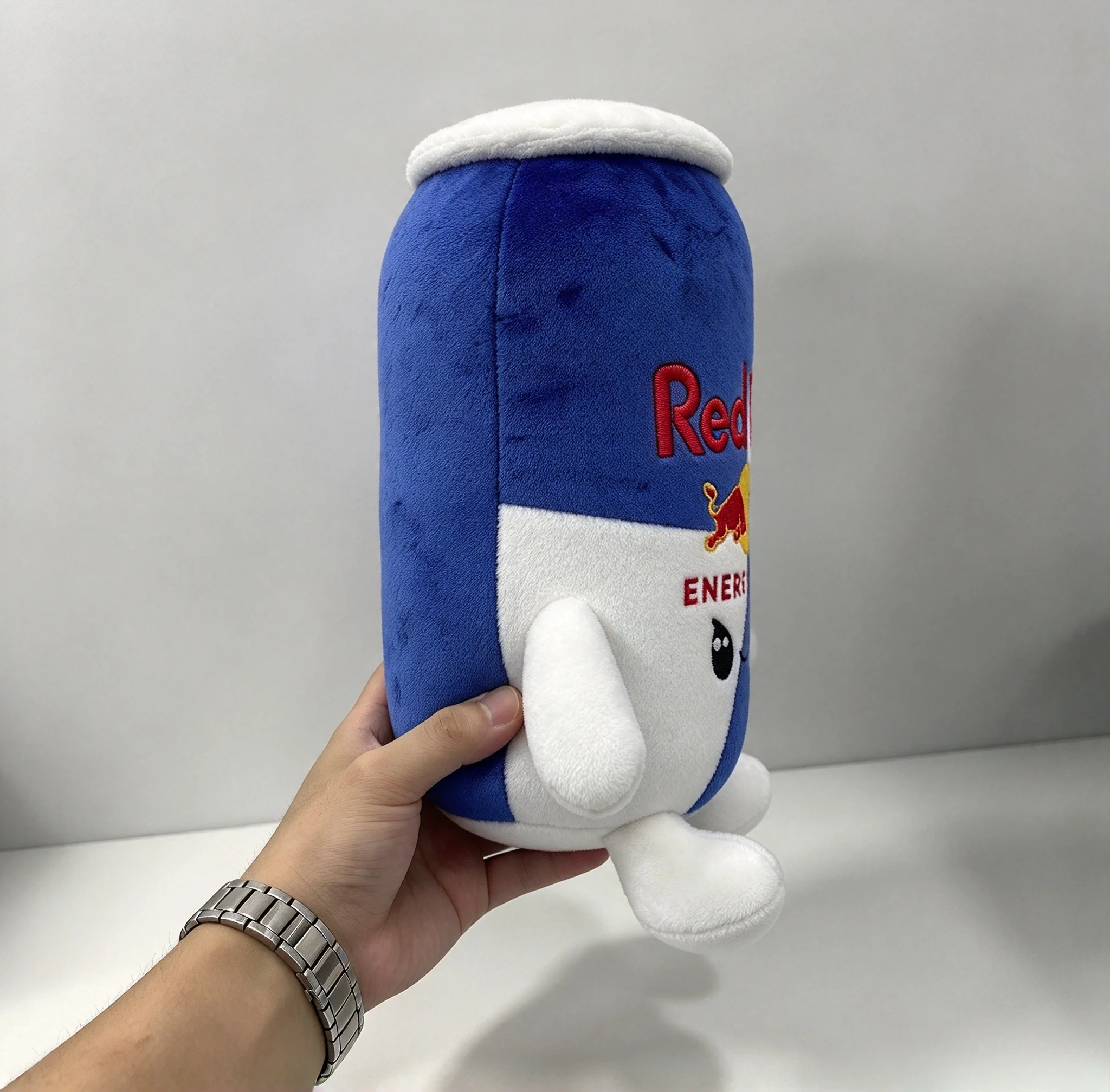 New Red Niuniu Energy Drink Can Plush Doll Kawaii Home Ornament Collection Birthday Gift For Fans