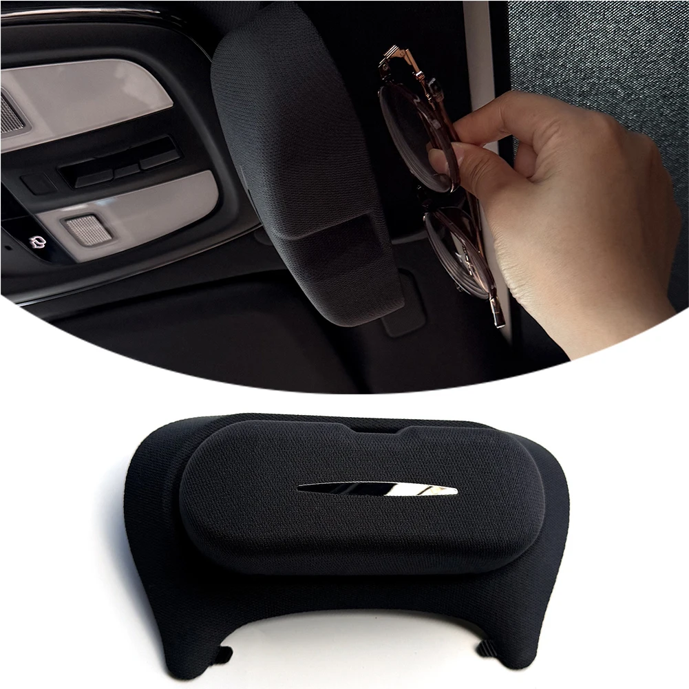 

Interior Sunglasses Roof Glasses Clip Glasses Case For Volvo For XC60 2018-2026 Roof Glasses Clip Sunglasses Storage Interior