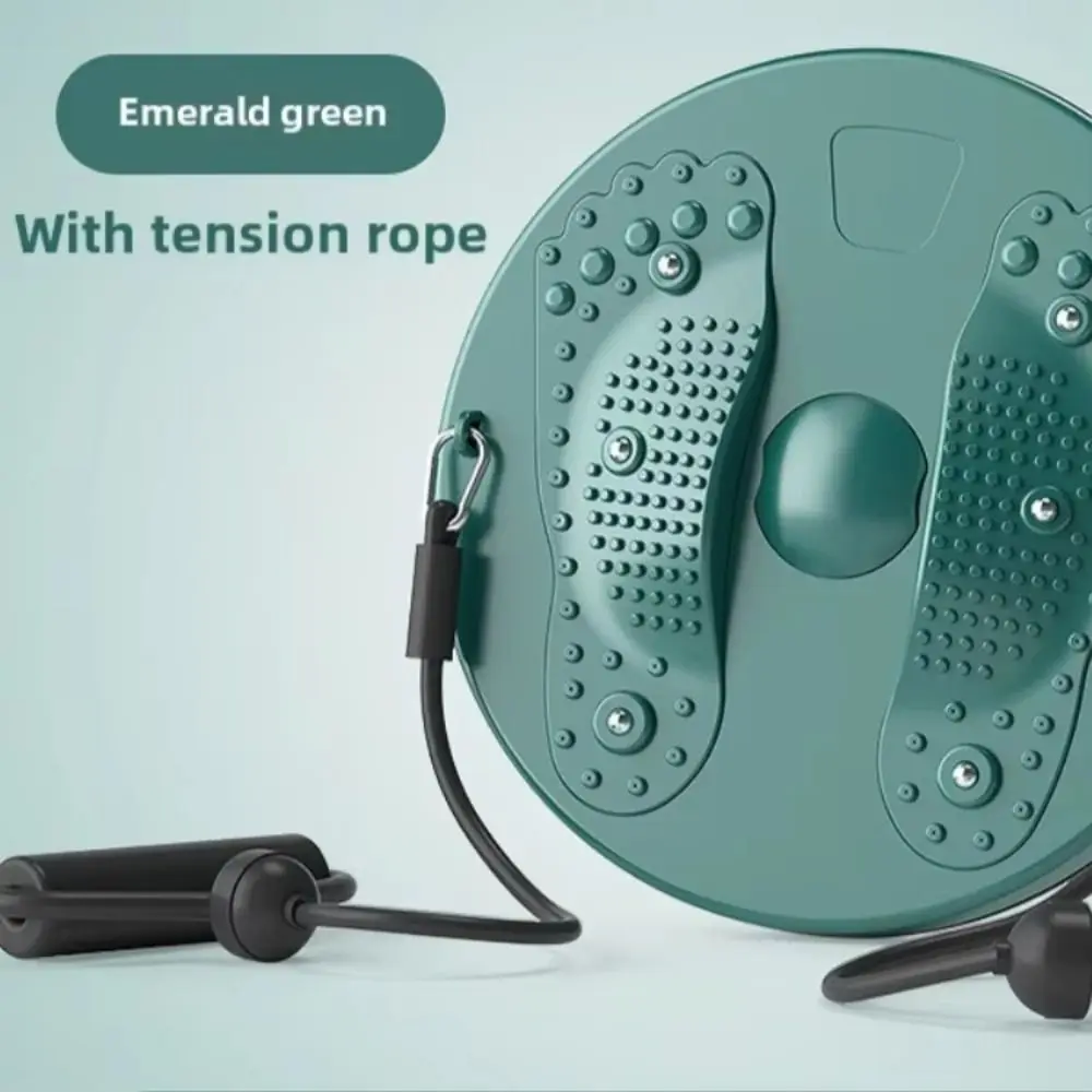 قرص التواء الخصر المغناطيسي قاعدة غير قابلة للانزلاق مع حبل تدليك القدم قرص التواء أجهزة لياقة بدنية القرص الدوار #3