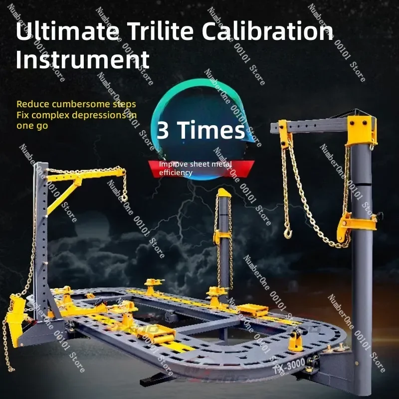 for Auto Body Dent Repair Platform Manganese Steel Frame with Square Hole Five Rows Pulling Tower Direct from Manufacturer