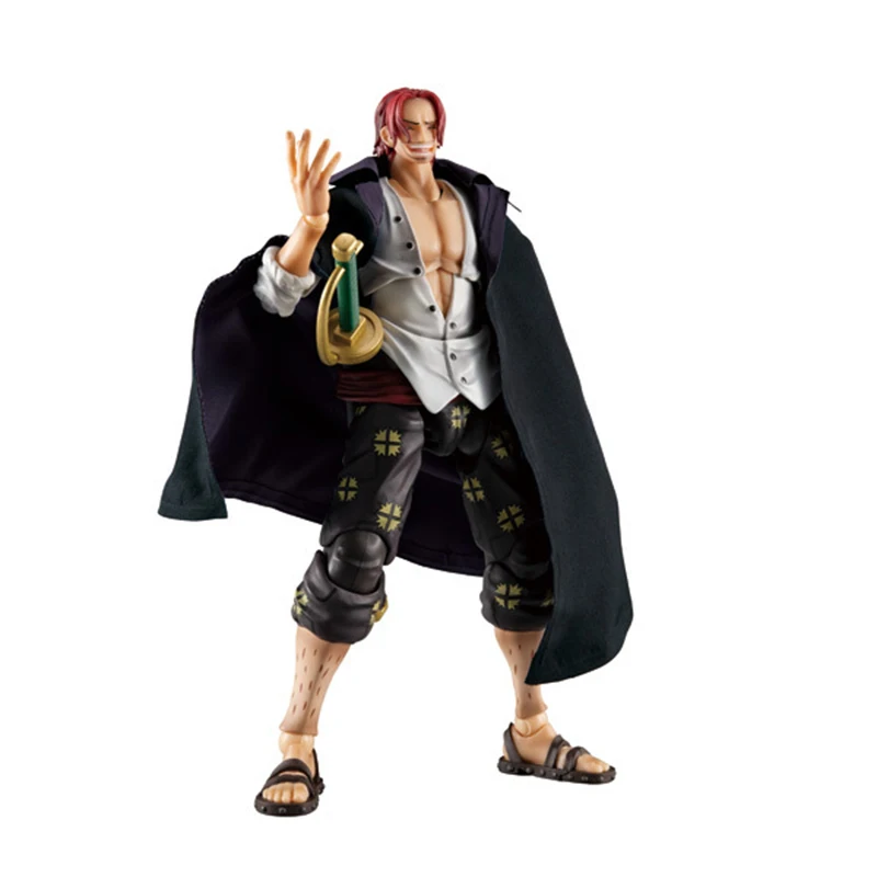 En Stock Original y genuino Mega House VARIABLE ACTION HEROES Shanks Ver.1.5 figura de acción de Anime de una pieza muñecas de modelos coleccionables