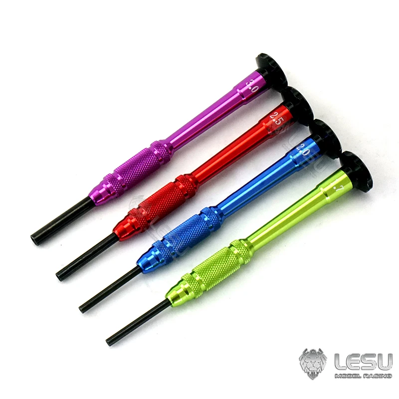 

LESU 1.7 2 2.5 3 MM Hexagonal Screwdriver 1/14 Tamiyaya RC Tractor Trailer Dumper Truck THZH1038