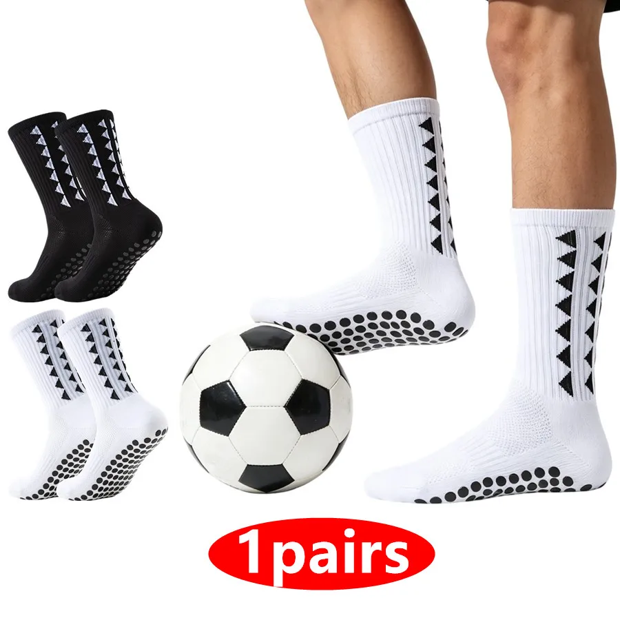 

1pairs mens womens unisex anti slip grip hiking cycling socks towel bottom breathable shockproof athletic exercise