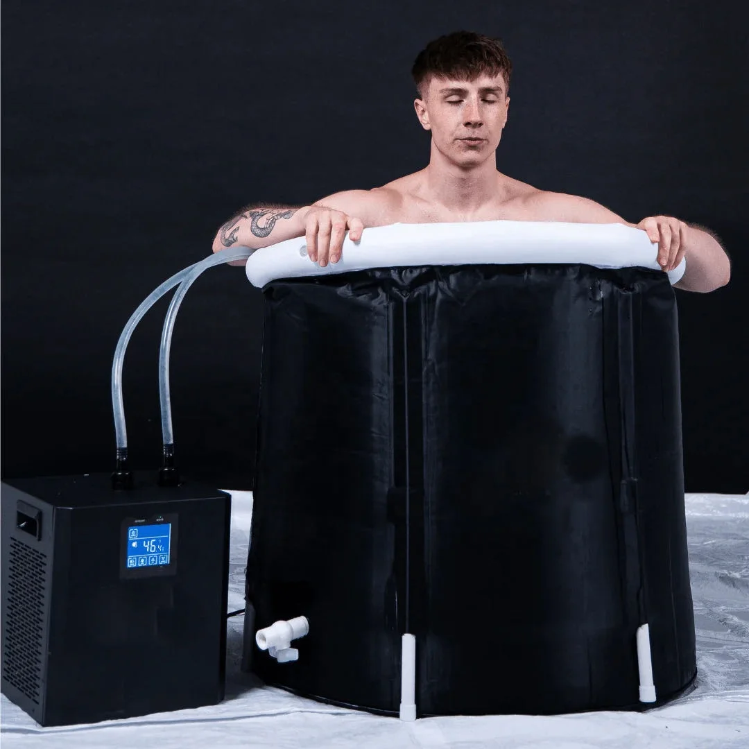 1/3HP Athlete Recovery Body Cycle Use Water Cooled Ice Bath Chiller for Ice Bath Cold Plunge Pools Water Chiller