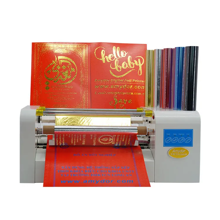 

Invitation Card Gold Foil Printing Machine for Celebration Automatic Hot Stamping Machine