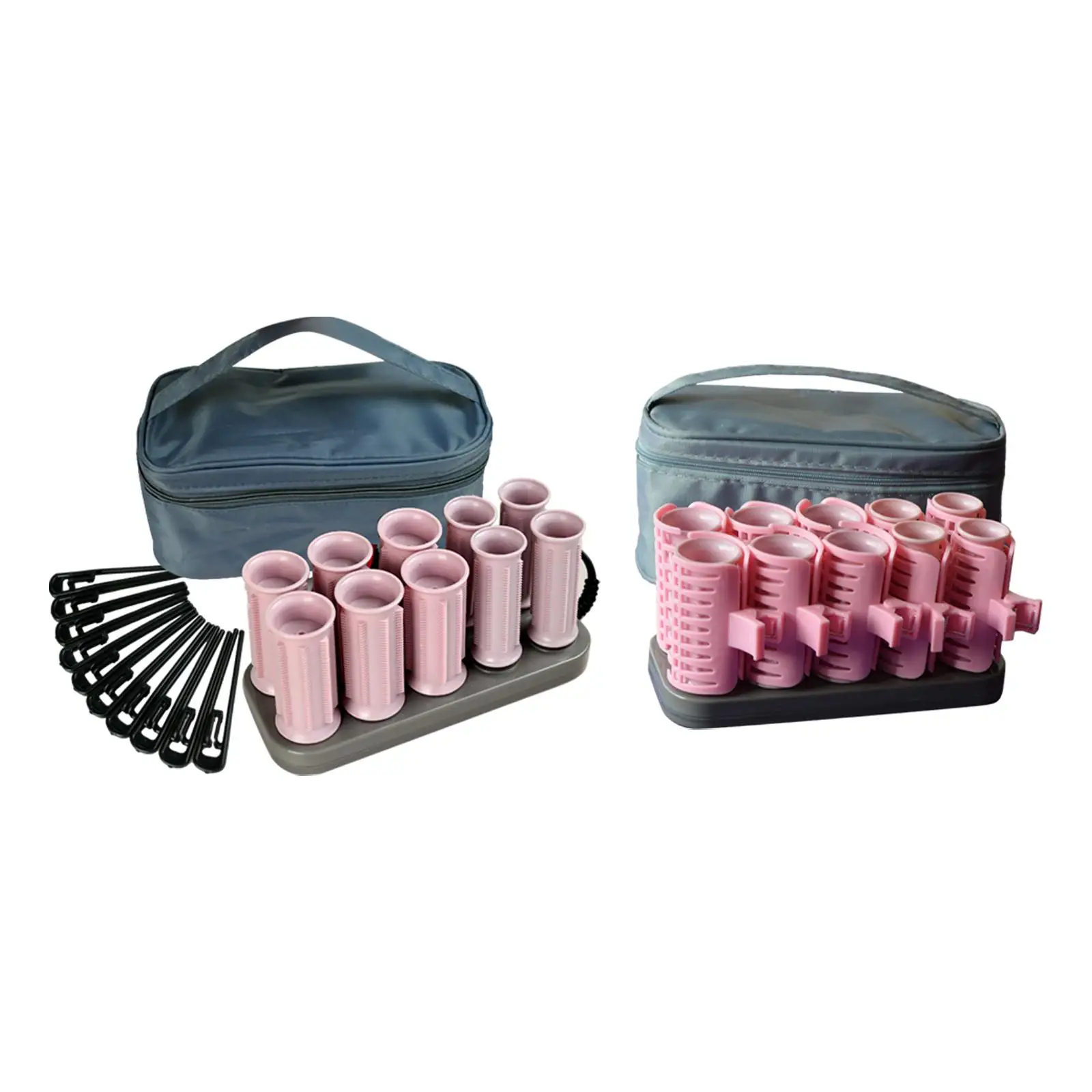 

10Pcs Heated Hair Rollers Electric Heated Curlers Easy to Carry Hair Curly Sticks Professional for Short Long Hair Hair Tube