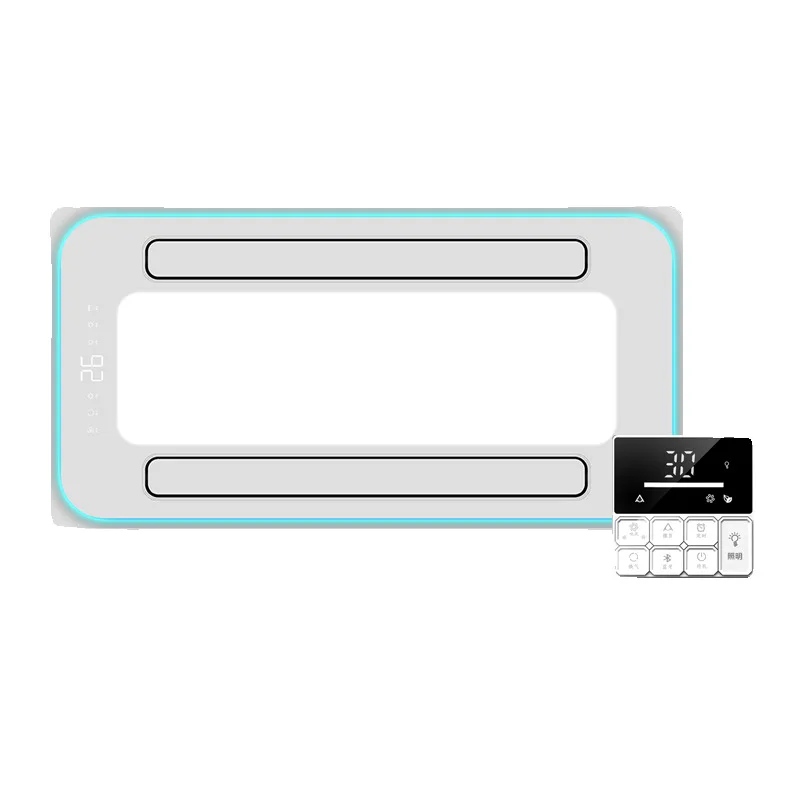 

Kitchen lighting 2-in-1 embedded integrated ceiling ventilation air conditioner electric wind