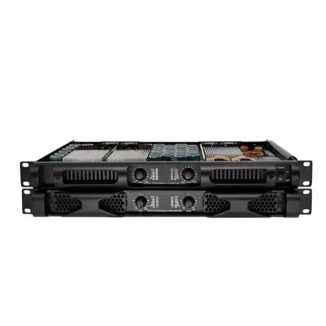 

High Performance DSP 1u 2 Channel Class D 1000 watts per channel Digital Big Power Professional Amplifier Made In China