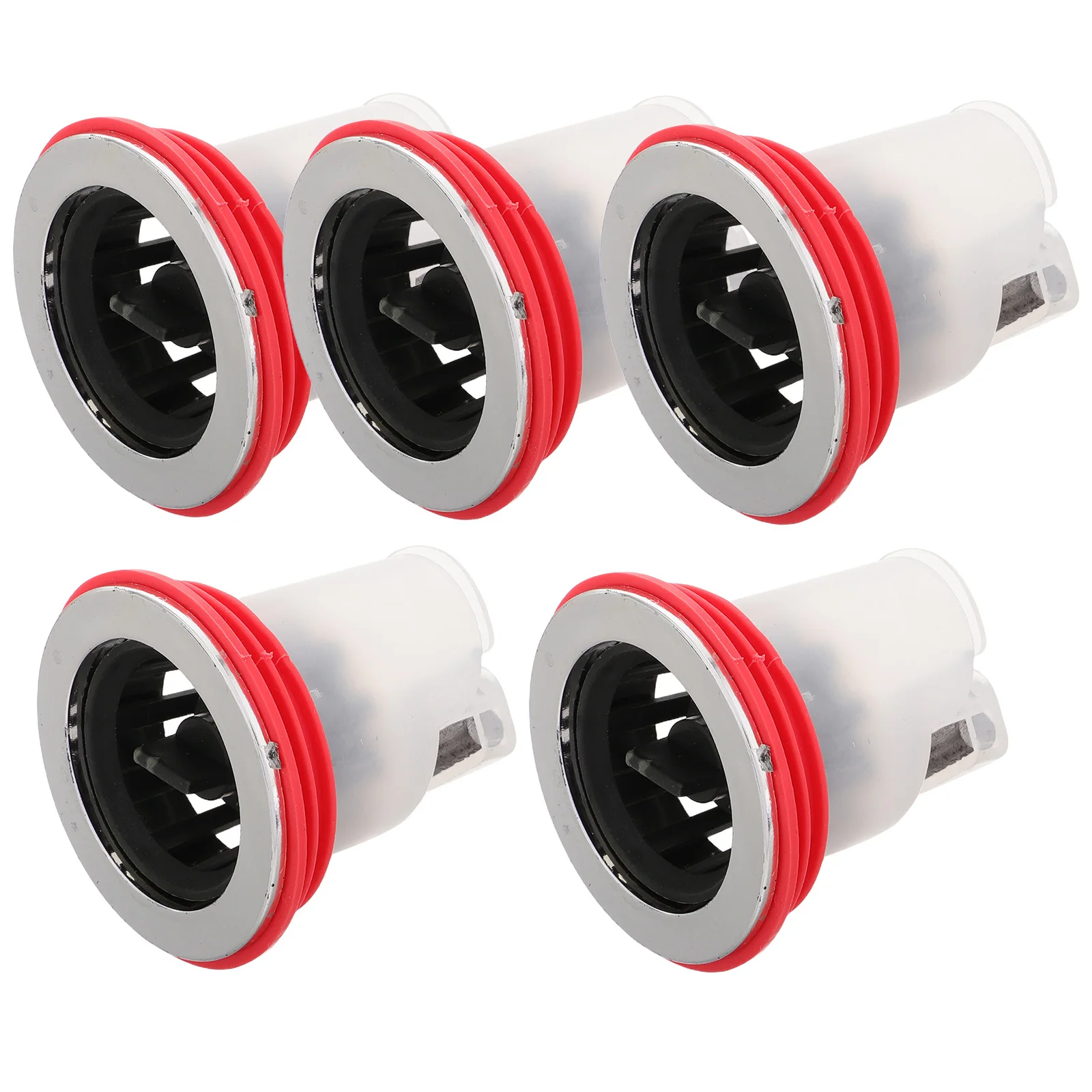 

5Pcs Shower Floor Drain Core Anti Universal Hair Filter Prevents Backflow Drain Stopper Basin Odor Proof Drainage