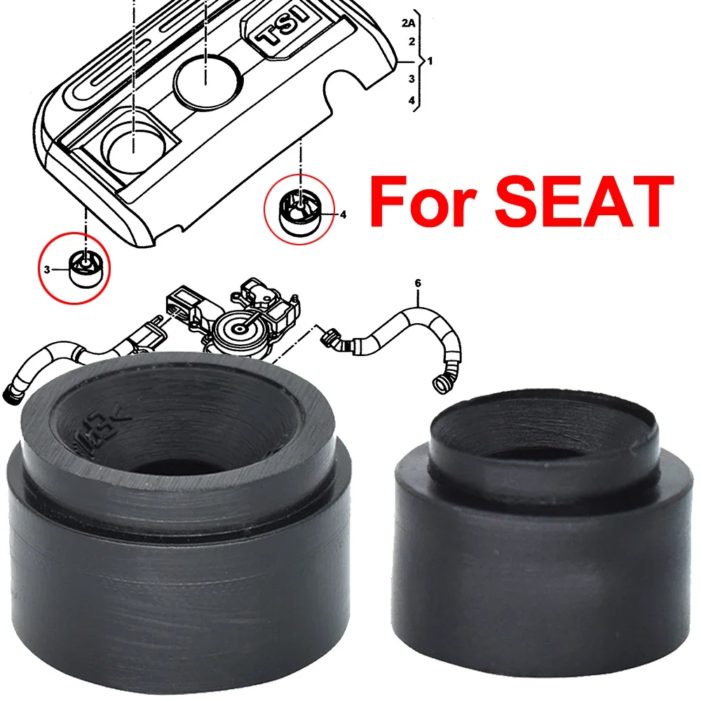 Ball Socket Push-on Connector Rubber Mounting Bush For Seat Leon Exeo Altea Toledo Alhambra Engine Protective Under Guard Plate