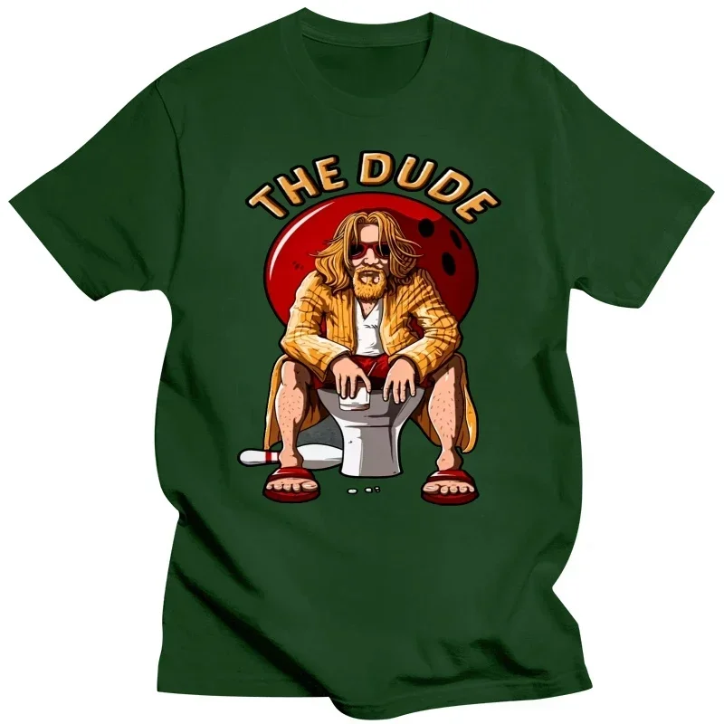 Film büyük Lebowski dostum toptan T-Shirt erkekler grafik erkekler benzersiz baskılı erkekler pamuk Tops men clothing image 4