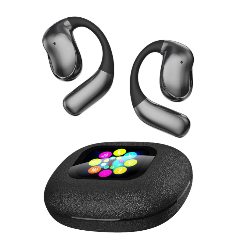 Bluetooth 5.4 Translation Earbuds 140 Languages Touch Screen ANC Noise Reduction 600mah Battery Wireless Translator Earbuds