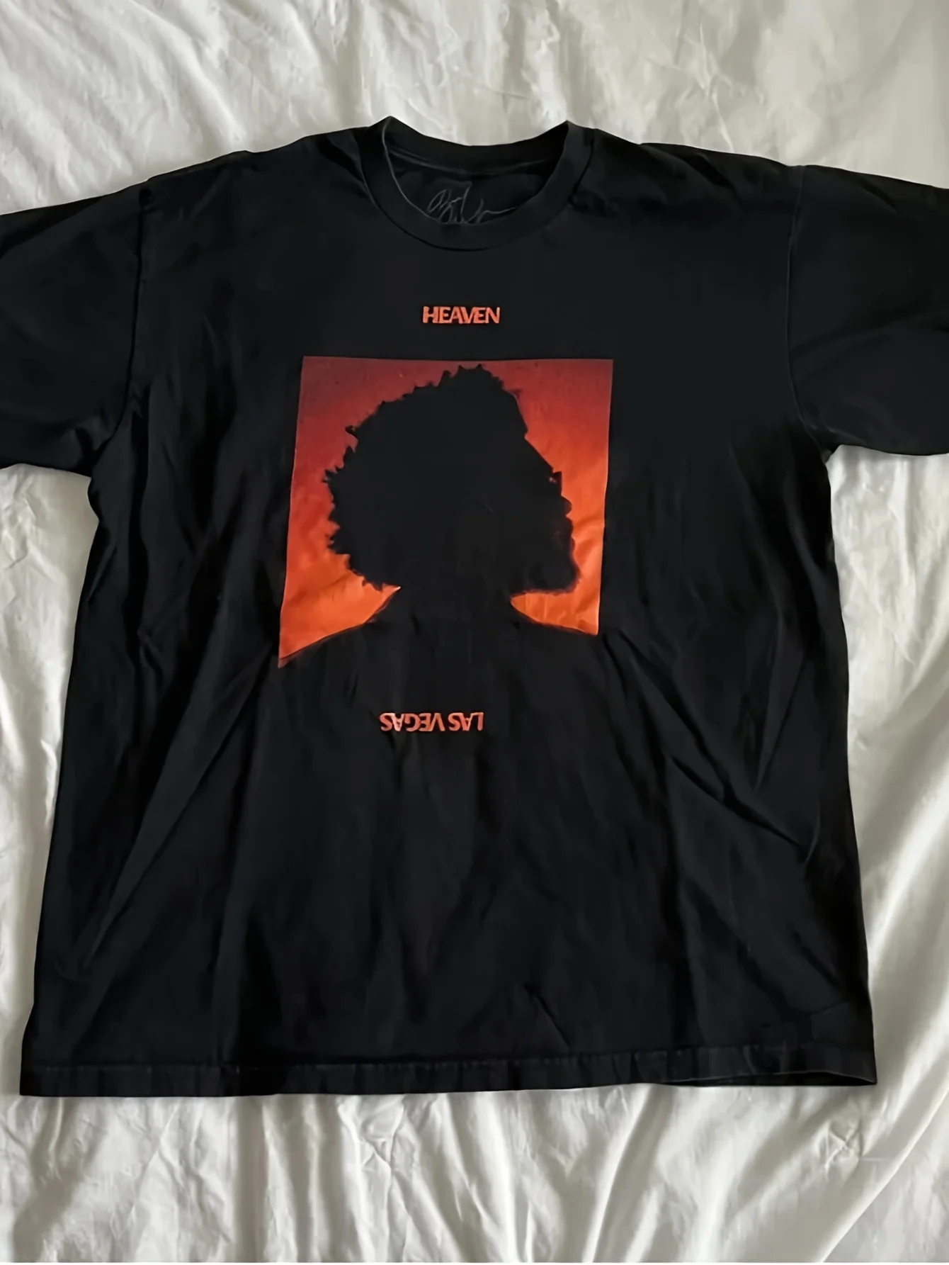 

The Weeknd Ins Fashion Handsome Man Boy Футболка с круглым вырезом Weekend Heaven Or Las Vegas Музыка Черная Большая L Tour Футболка Cool16888