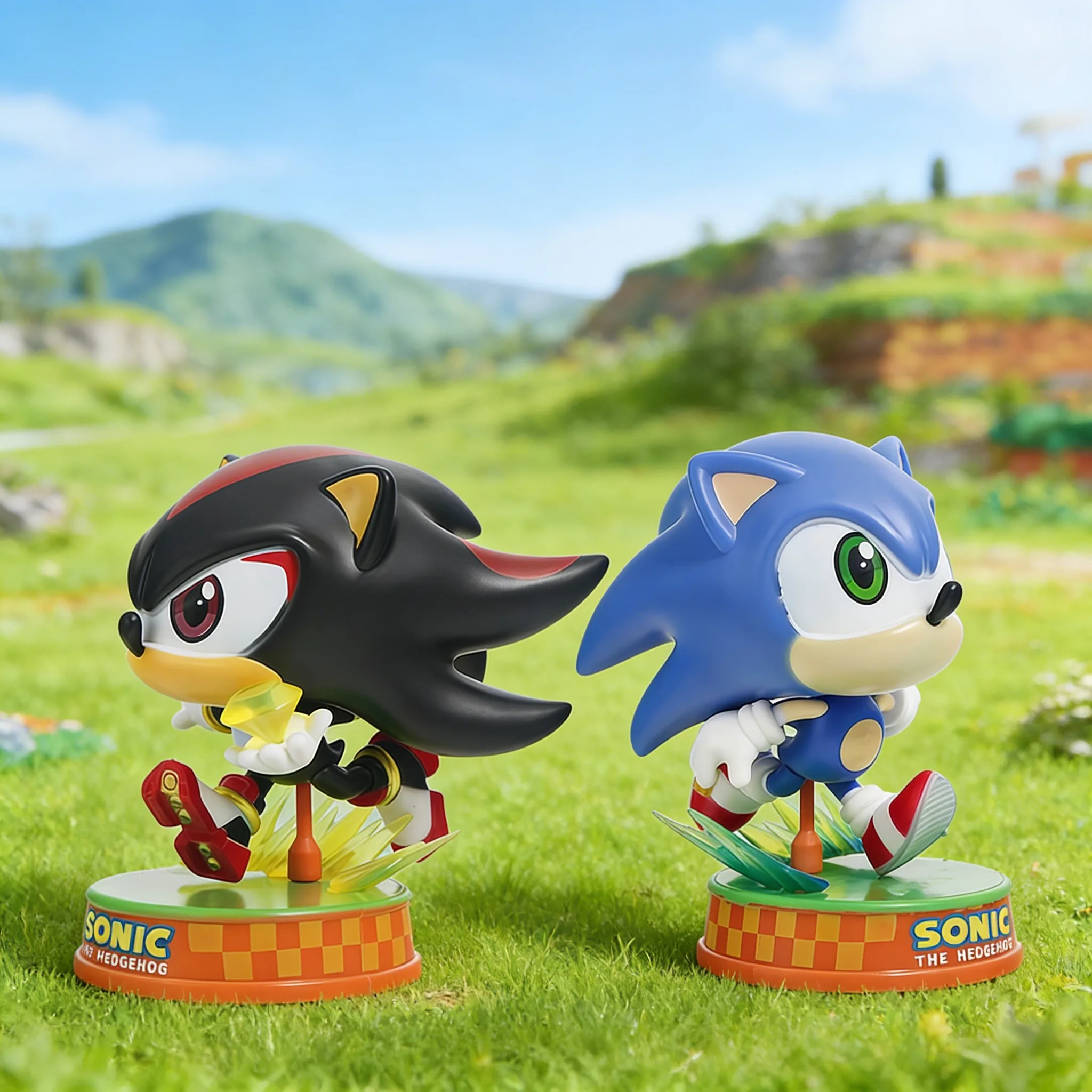 En Stock: Juguete de Personaje de Sonic de 11 CM - Muñeco de Acción de PVC de Anime, Erizo Shadow y Shadow Tail, Modelo de Animal para Niños, Regalo de Cumpleaños