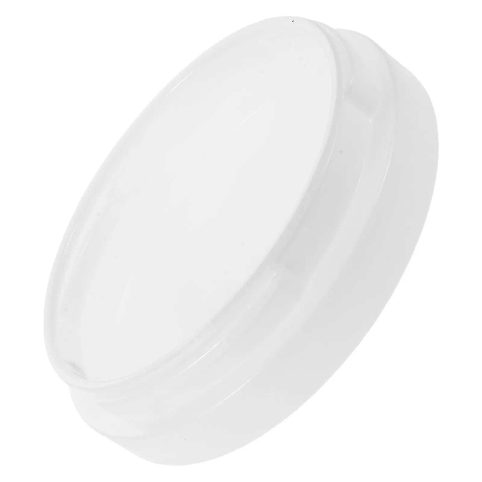 Ceiling Fan Light Cover Acrylic White 17.5cm Modern Minimalist Diffuser Lampshade for Living Room Bedroom Office Dormitory Fan