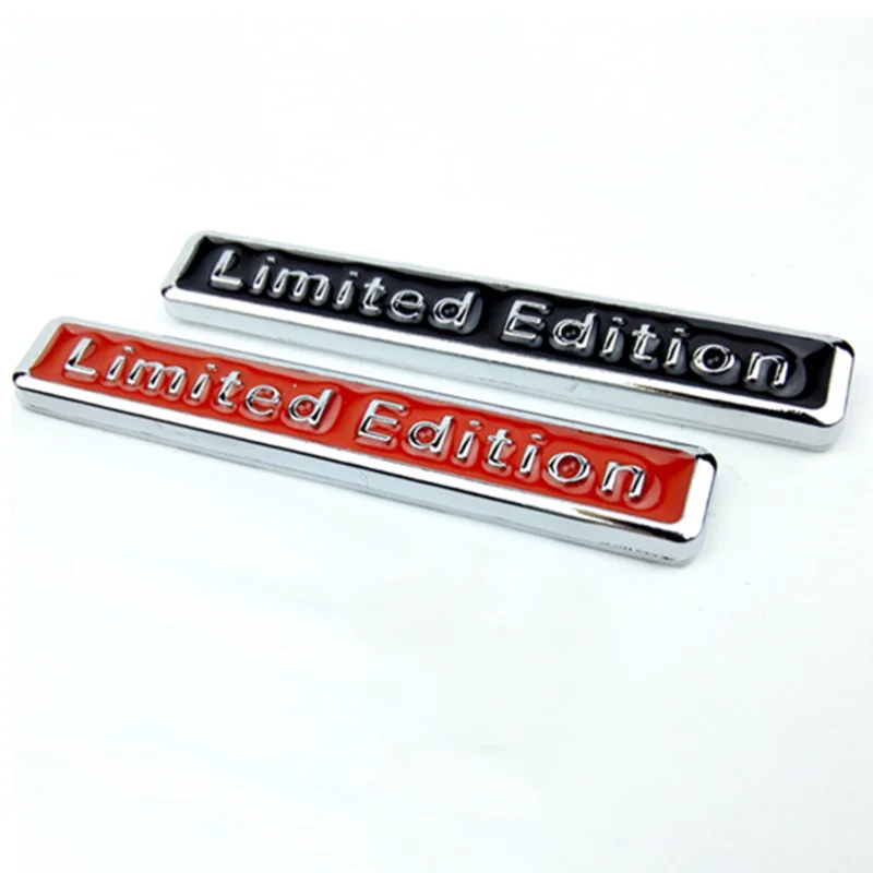 Car Styling Metal Limited Edition Badge Sticker for Fiat punto stilo 500 ducato bravo panda