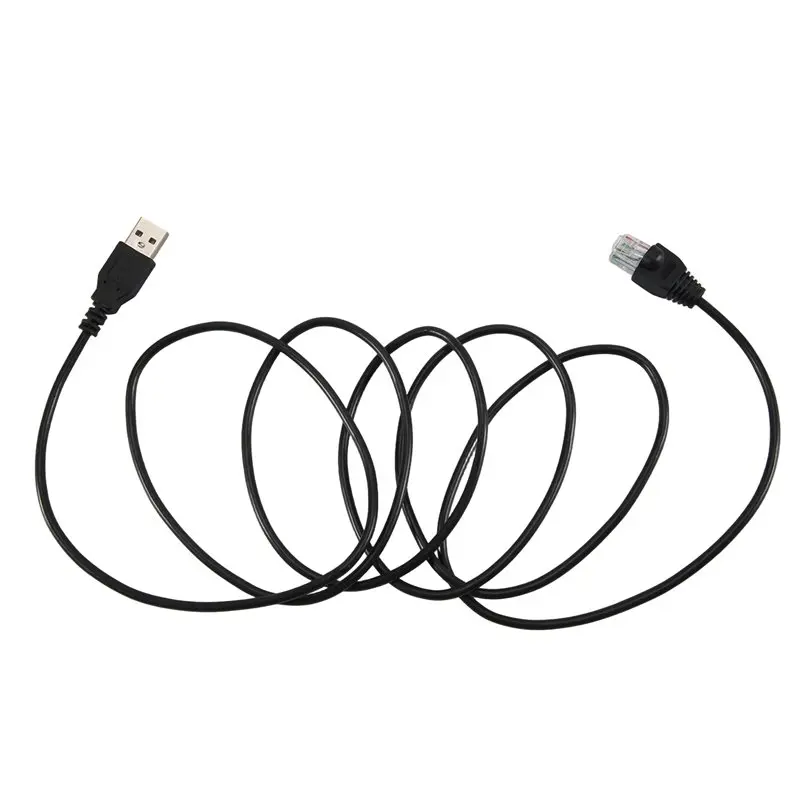 Cable de consola USB a RJ50 AP9827 para APC Smart UPS 940-0127B 940-127C 940-0127E con funda protectora moldeada y fácil de usar