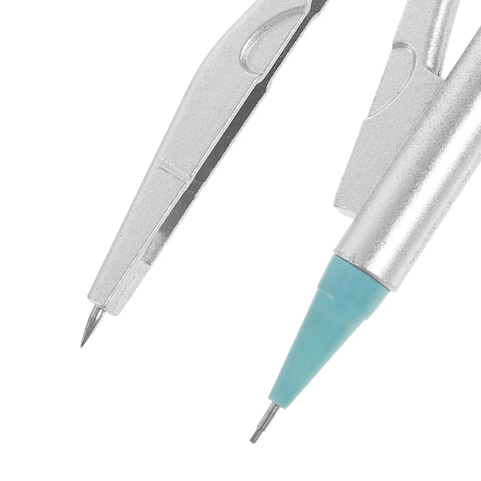 1 set Set Multi-functional Ruler Kit Transparent Protractor Compass Triangle Blue Office Drawing Tools Students Kids