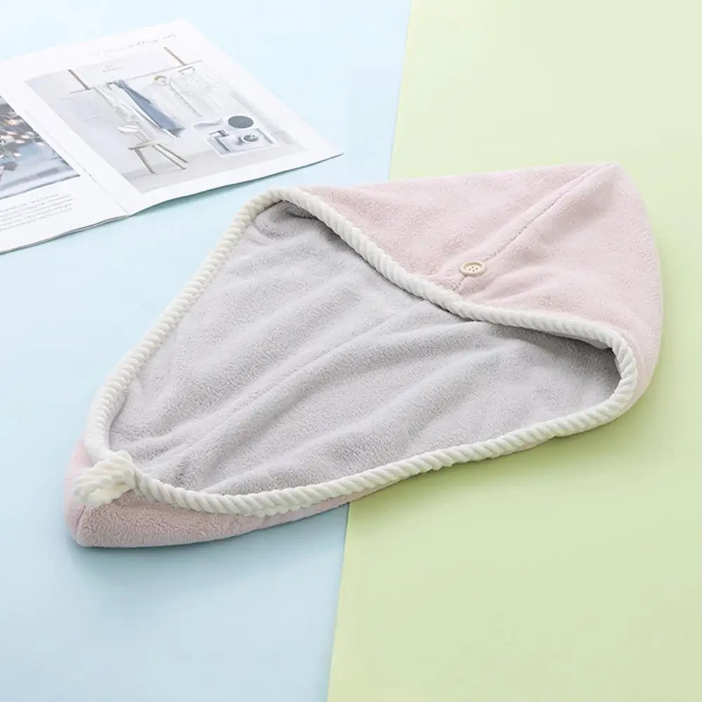 Gentle Hair Towel for Permed Hair Microfiber Hair Towel Wrap for Women Quick Dry Absorbent Turban Anti-frizz for Long