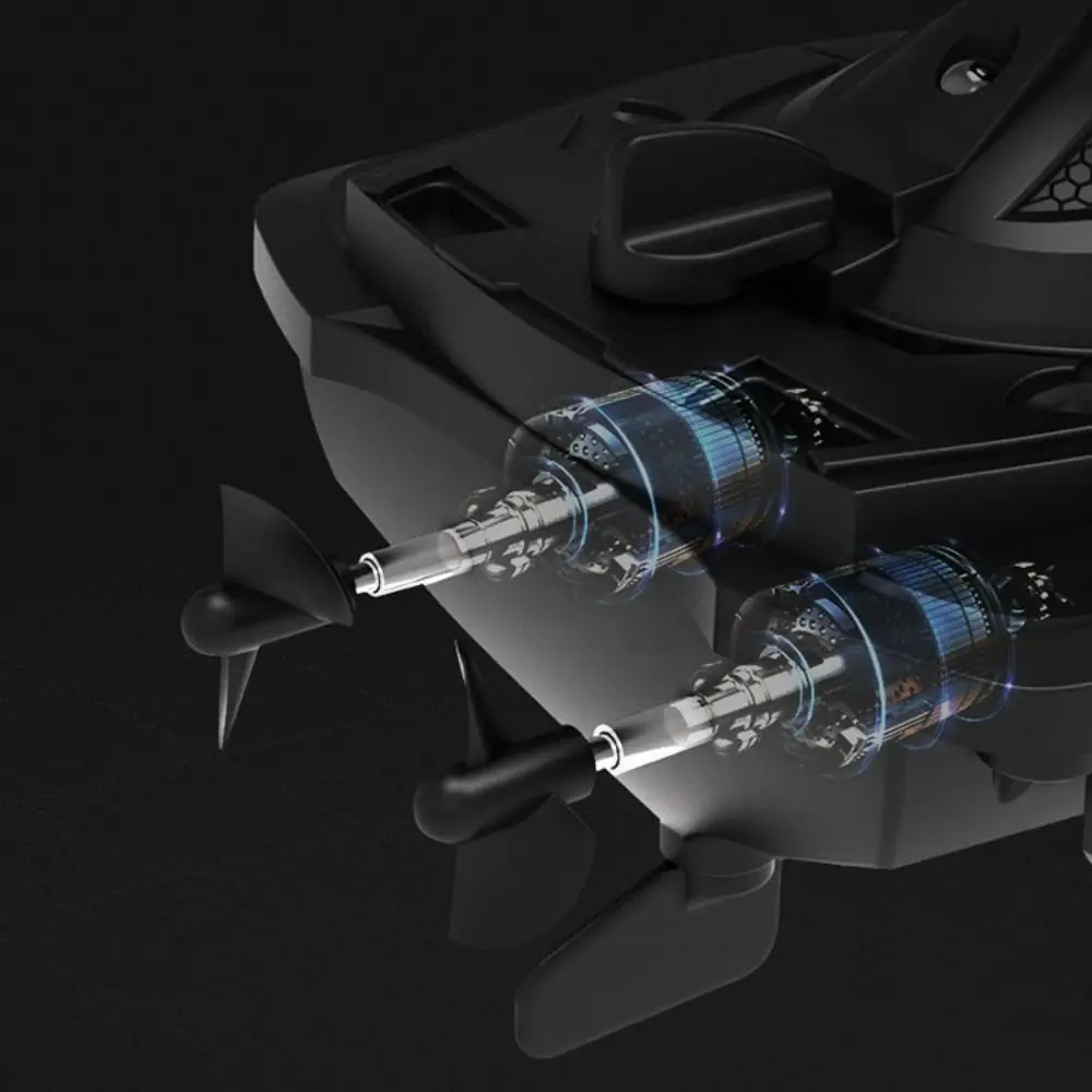Plastic High-Speed Rc Motorboat Waterproof Jet Ski Electric Boat Simulation Model Durable Mini 2.4g Wireless Speedboat