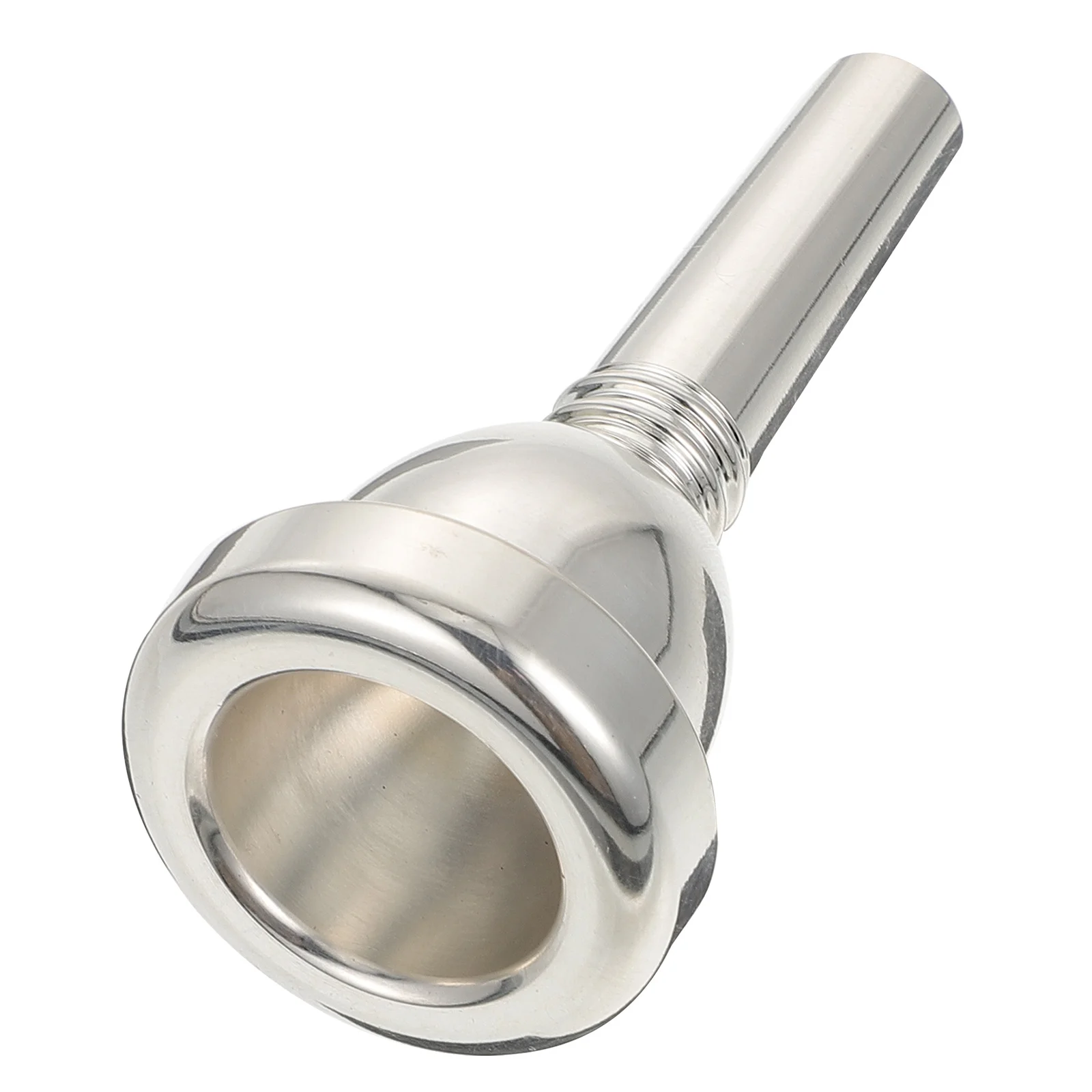 

Trombone Mouthpiece Replacement High Quality Durable Brass Instrument Part For Professional Players Students Long