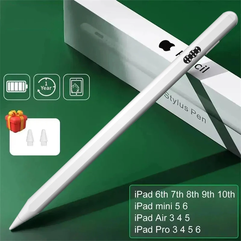 

Для Apple Pencil 2 iPad Pencil Для Appl Стилус Для iPad 2023 2022 2021 2020 2019 2018 4 5 9th 10th Air 5 Аксессуары для iPad