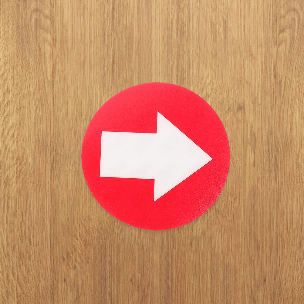 

20pcs Reflective Trail Markers Arrow Direction Signs High Visibility Outdoor Camping Stickers Waterproof PVC for Stairway