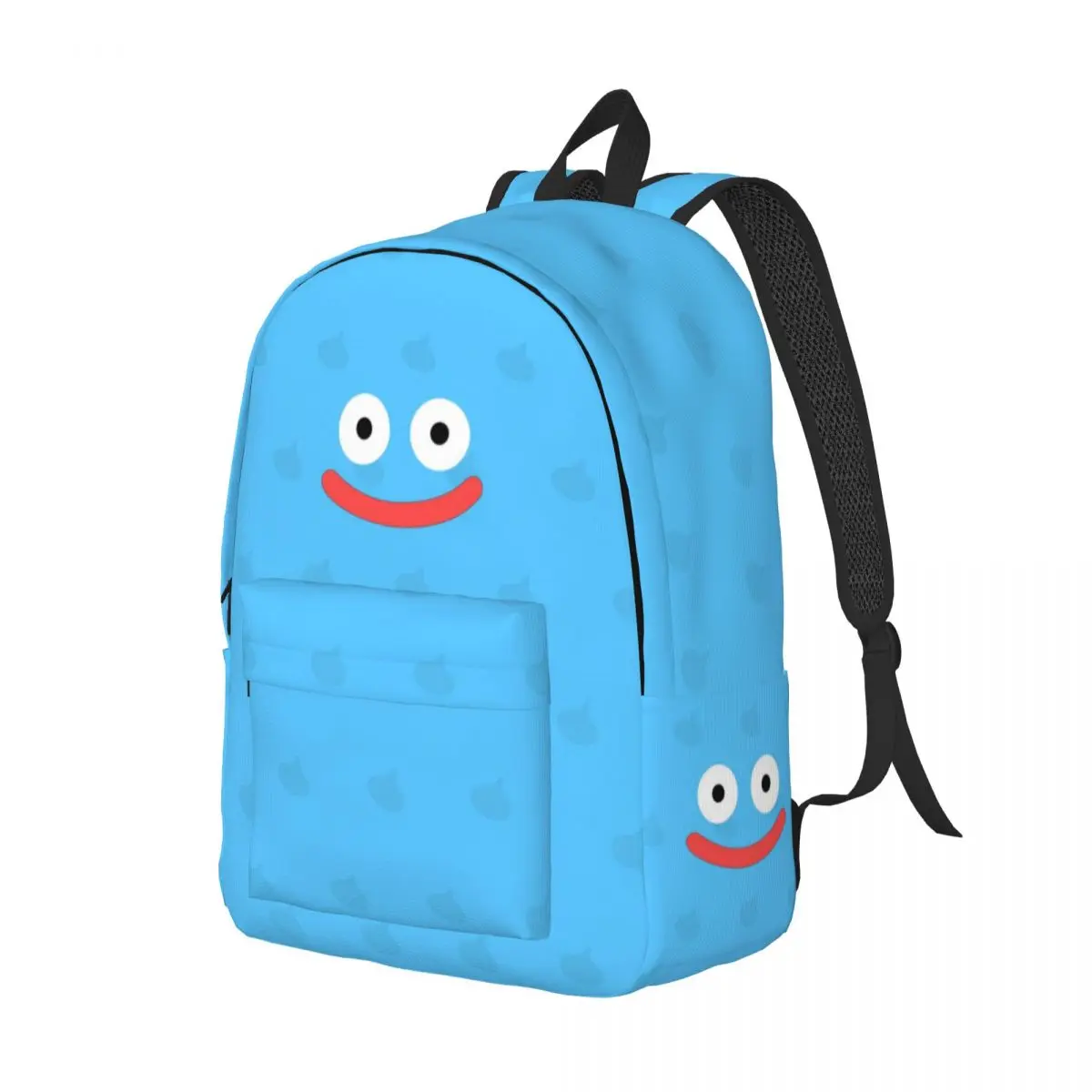 Dragon Quest Slime Printed Lightweight Casual Schoolbag For School, Outdoor, Shopping, Office