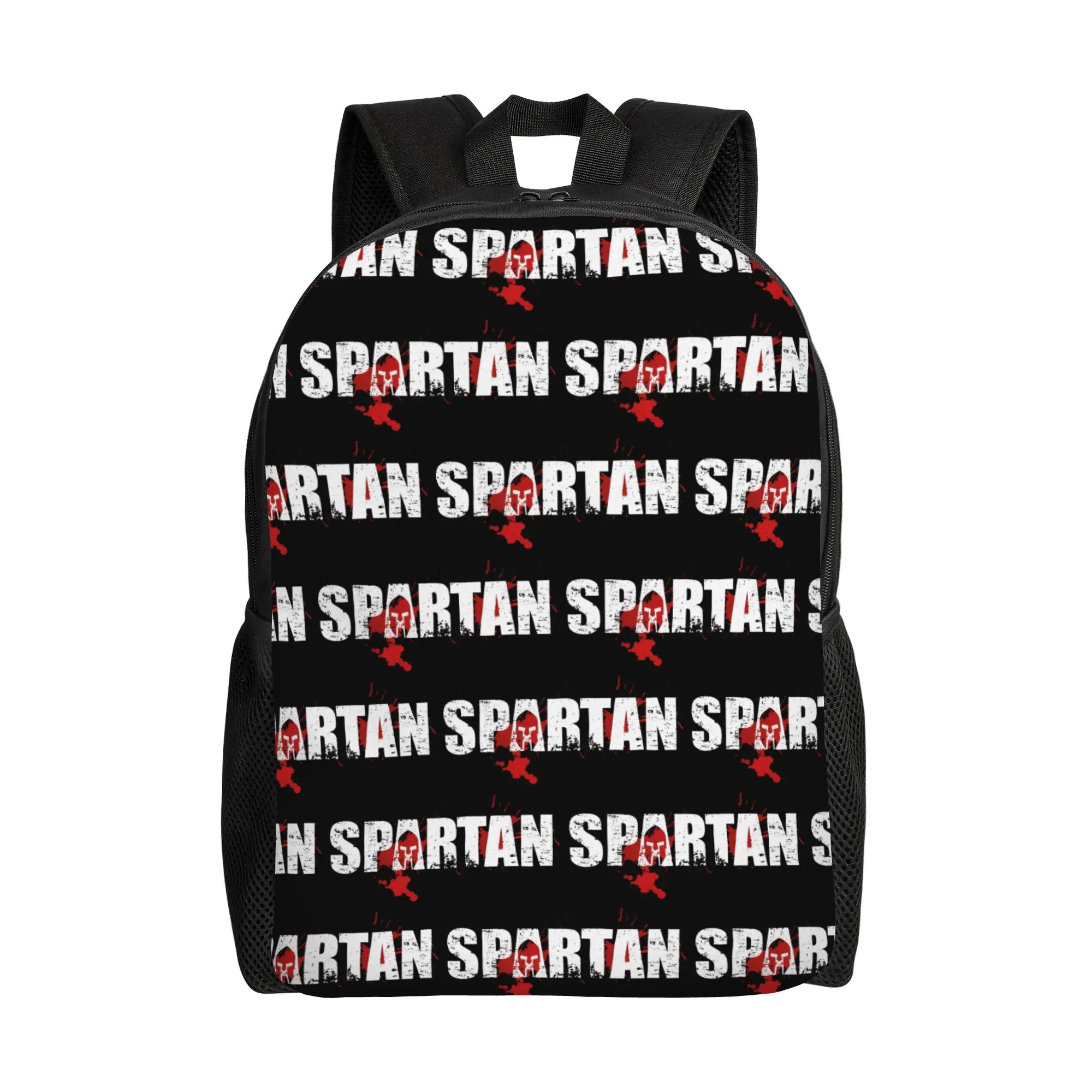 Custom 3D Print Spartan Race Classic Race Reto Backpack for Girls Boys Motors  College School Travel Bags Women Men Bookbag