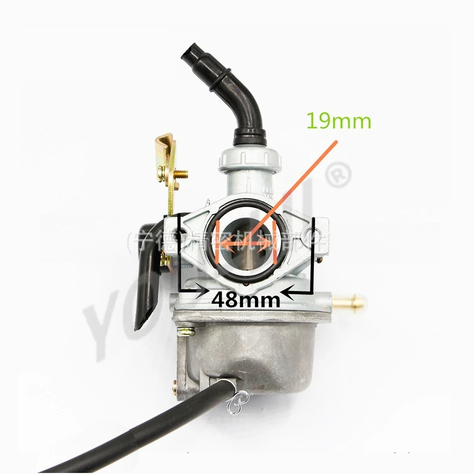 PZ19 carburetor 19mm off-road motorcycle ATV beach bike 70 90 110 cc air filter gasket oil filter