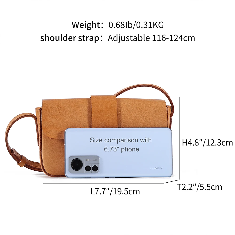 JOYIR Genuine Leather Small Crossbody Bags for Women Fashion Ladies Shoulder Bag Luxury Female Phone Purses and Handbags