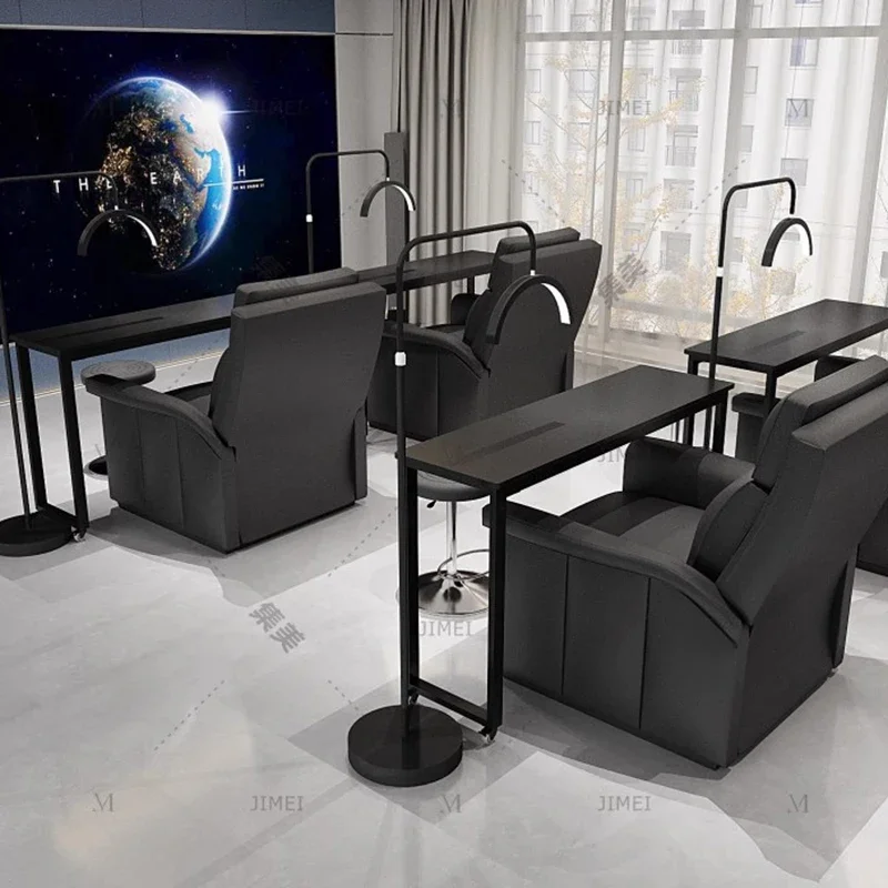 

Минималистичный дизайн, стол для ногтей, современный скандинавский прием, аксессуары для маникюрного стола Mesa, мебель для макияжа Tavolo Per Unghie Salon